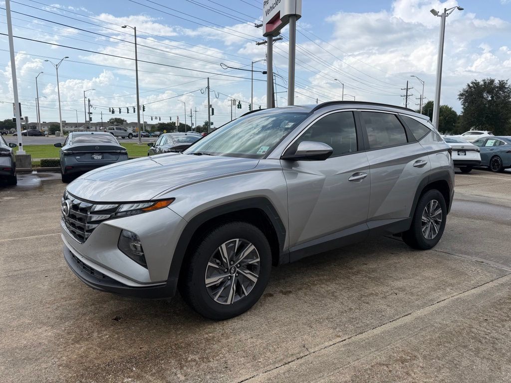 Used 2022 Hyundai Tucson Blue AWD/4WD image 1