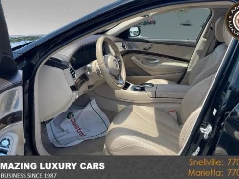 Used 2018 Mercedes-Benz S 450 Sedan w/ AMG Line Exterior image 8
