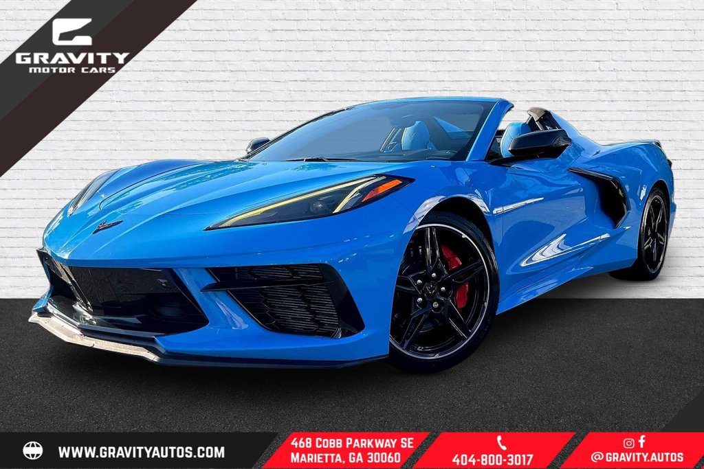 Used 2021 Chevrolet Corvette Stingray Premium Conv w/ Z51 Performance Package RWD image 1