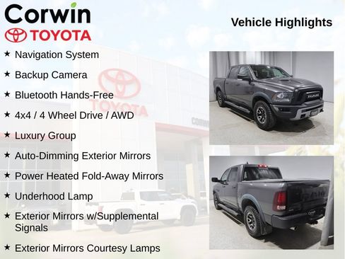 Used 2017 RAM 1500 Rebel w/ Luxury Group AWD/4WD image 11