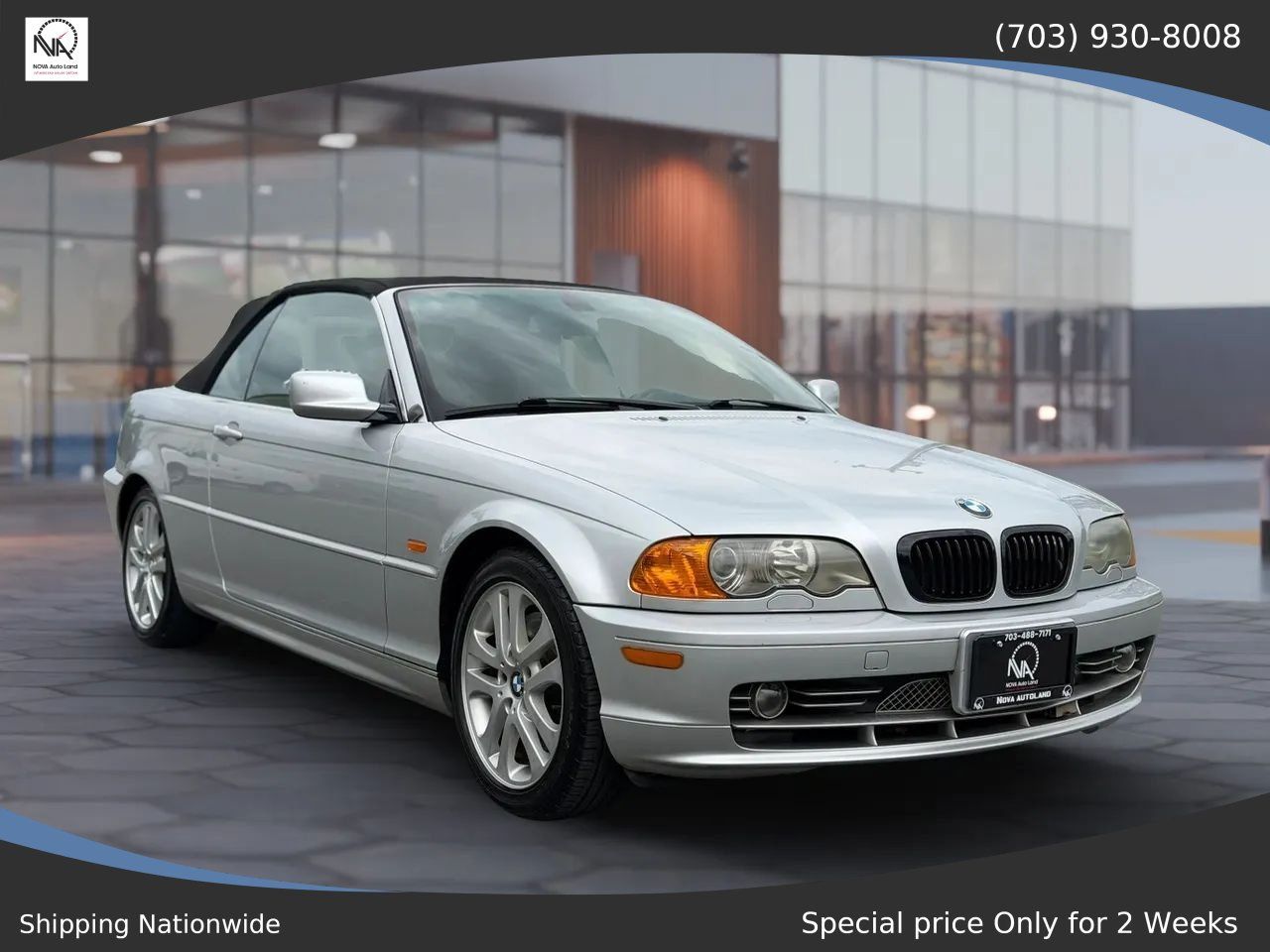 Used 2001 BMW 330Ci Convertible RWD image 3