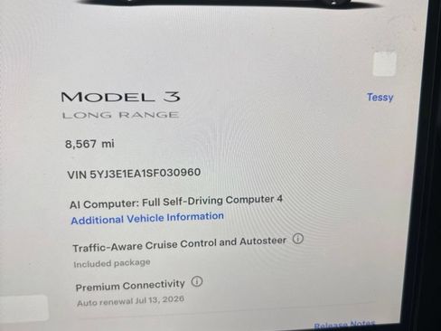 Used 2025 Tesla Model 3 Long Range RWD image 6