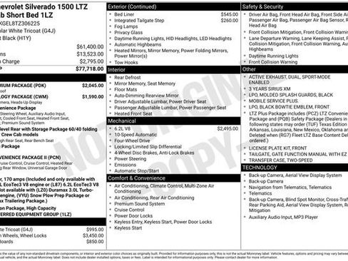 New 2026 Chevrolet Silverado 1500 LTZ w/ LTZ Premium Package image 26