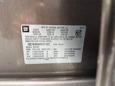 Used 2015 Chevrolet Silverado 2500 LT w/ LT Convenience Package image 19