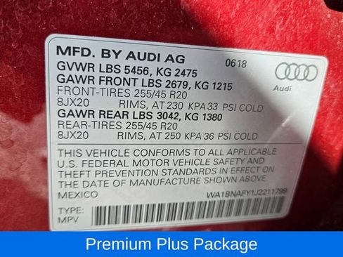 Used 2018 Audi Q5 2.0T Premium Plus w/ Premium Plus Package image 24