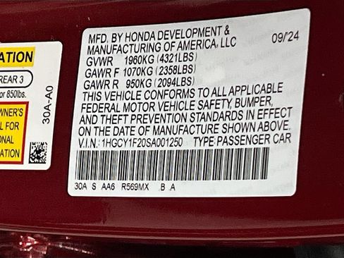 Used 2025 Honda Accord LX image 30