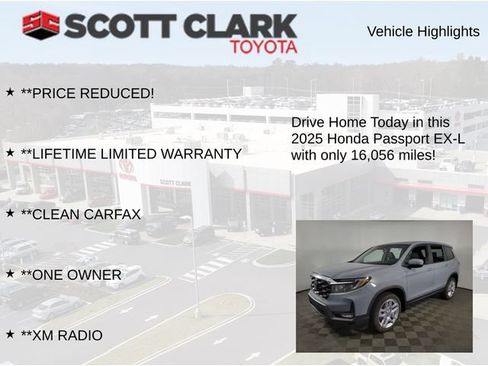 Used 2025 Honda Passport EX-L image 12