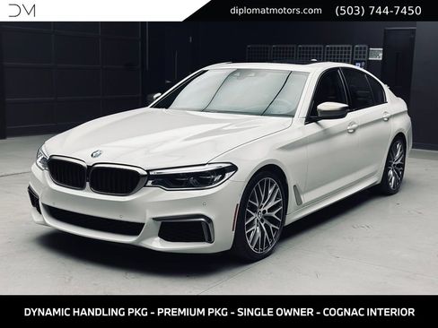 Used 2020 BMW M550i xDrive w/ Dynamic Handling Package AWD/4WD image 1