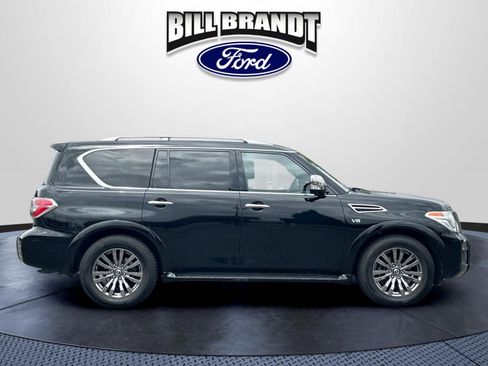 Used 2019 Nissan Armada Platinum w/ Captain's Chairs Package RWD image 2
