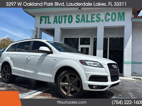 Used 2015 Audi Q7 3.0T S line Prestige w/ S Line Package AWD/4WD image 2