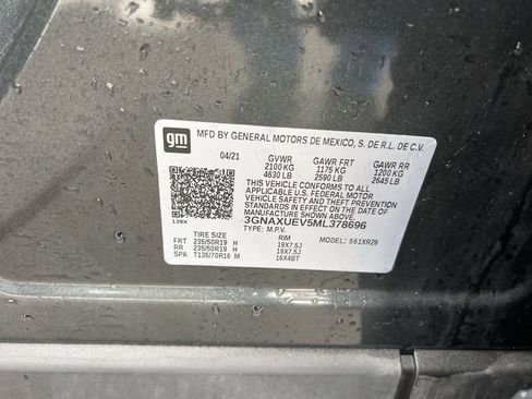 Used 2021 Chevrolet Equinox LT AWD/4WD image 33