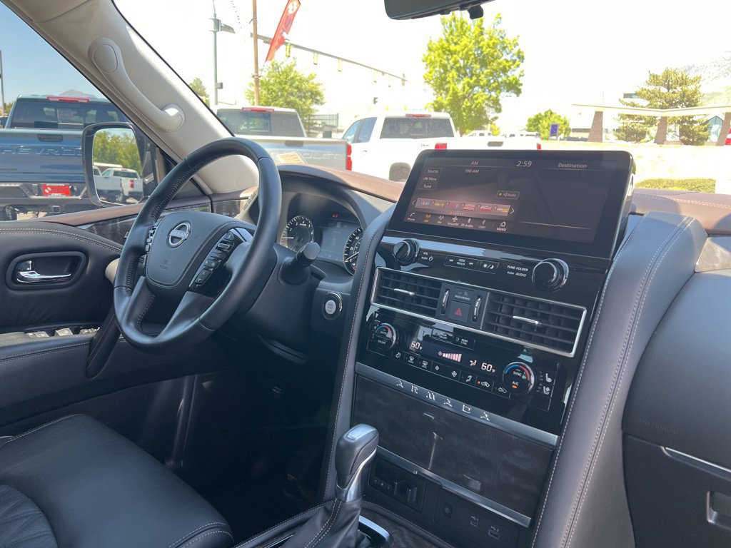 Used 2023 Nissan Armada Platinum w/ Captain's Chairs Package AWD/4WD image 18