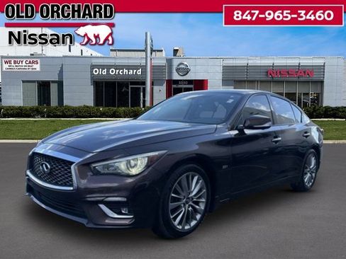 Used 2018 INFINITI Q50 Luxe w/ Essential Package (3.0T Luxe) AWD/4WD image 1