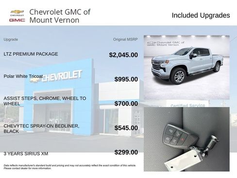 New 2026 Chevrolet Silverado 1500 LTZ w/ LTZ Premium Package AWD/4WD image 6