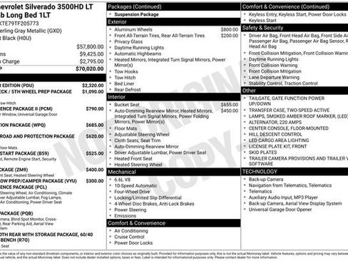 New 2026 Chevrolet Silverado 3500 LT w/ All Star Edition AWD/4WD image 17