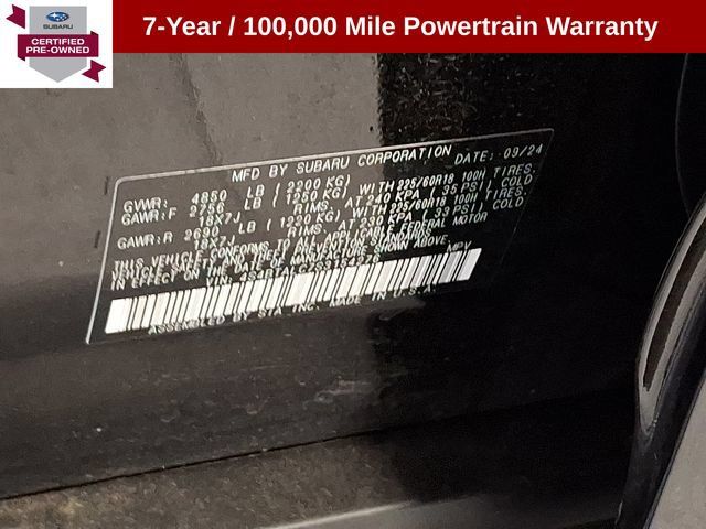 Certified 2025 Subaru Outback Onyx Edition AWD/4WD image 27