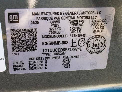 Used 2025 GMC Sierra 1500 Elevation AWD/4WD image 14