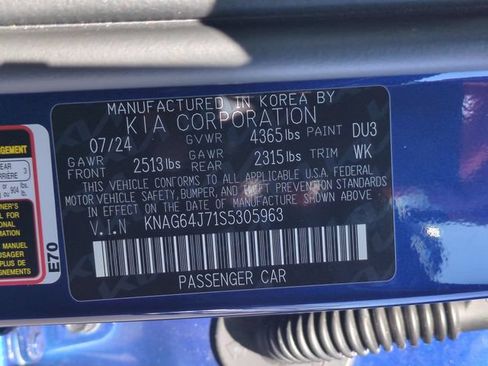 Certified 2025 Kia K5 GT-Line w/ GT-Line Premium Package FWD image 36