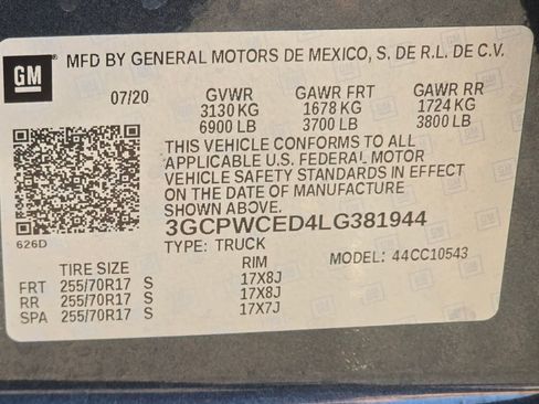 Used 2020 Chevrolet Silverado 1500 LT w/ All-Star Edition RWD image 21