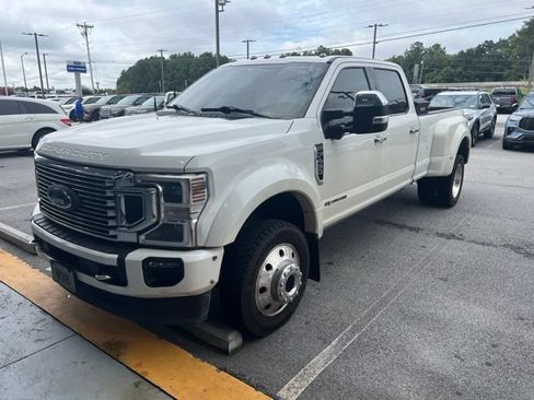 Used 2021 Ford F450 Platinum w/ FX4 Off-Road Package AWD/4WD image 2
