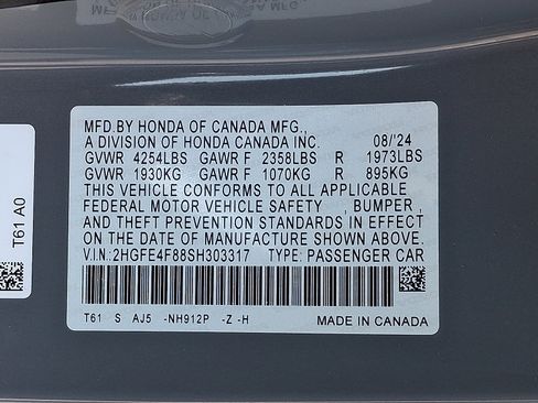 Used 2025 Honda Civic Sport Touring image 26