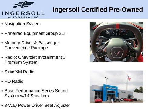 Used 2021 Chevrolet Corvette Stingray Preferred Cpe w/ 2LT RWD image 10