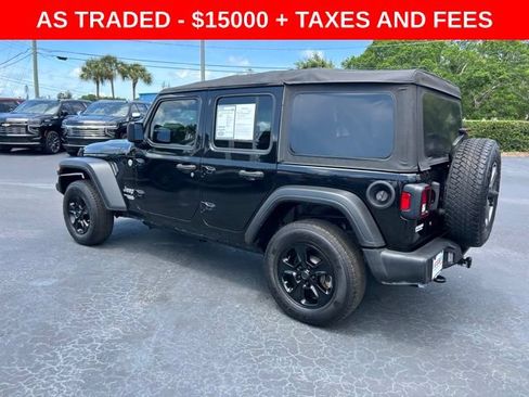 Used 2018 Jeep Wrangler Unlimited Sport S AWD/4WD image 4