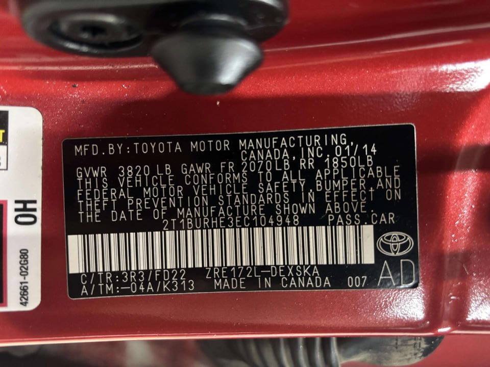 Used 2014 Toyota Corolla S FWD image 35