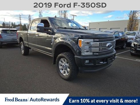 Used 2019 Ford F350 Platinum w/ Platinum Ultimate Package image 1