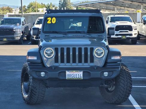 Used 2020 Jeep Wrangler Unlimited Sport S AWD/4WD image 2