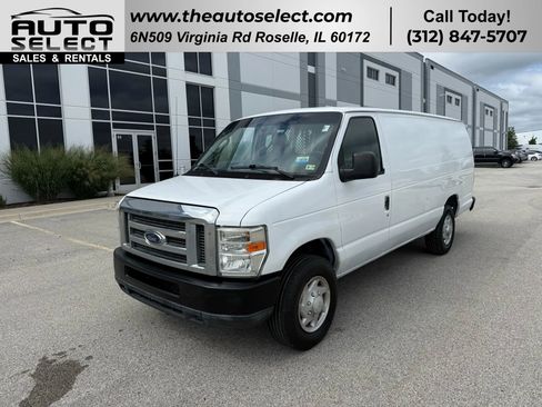 Used 2012 Ford E-350 and Econoline 350 Extended Super Duty w/ Commercial Cargo Van Pkg image 1