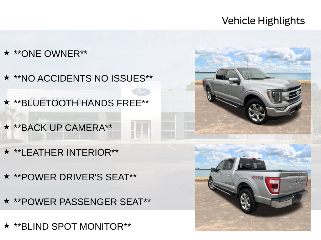 Used 2022 Ford F150 Lariat w/ Equipment Group 502A High AWD/4WD image 6
