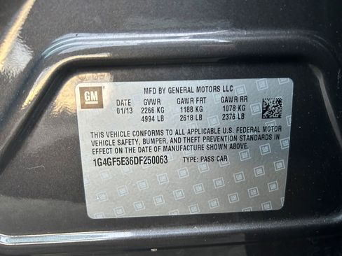 Used 2013 Buick LaCrosse Premium w/ Driver Confidence Package image 34