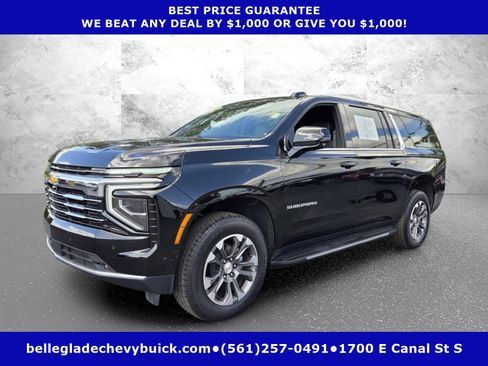 Used 2025 Chevrolet Suburban LT w/ Comfort Package RWD image 1