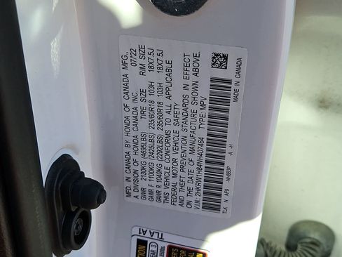 Used 2022 Honda CR-V EX-L image 35