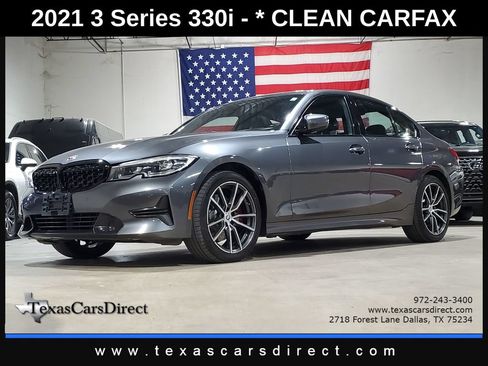 Used 2021 BMW 330i Sedan RWD image 1