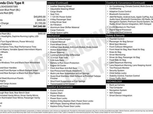 Used 2025 Honda Civic Type R image 15