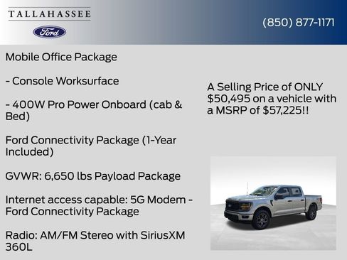 New 2026 Ford F150 STX w/ Equipment Group 200A image 25