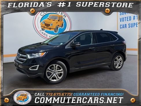 Used 2018 Ford Edge Titanium w/ Equipment Group 301A AWD/4WD image 1