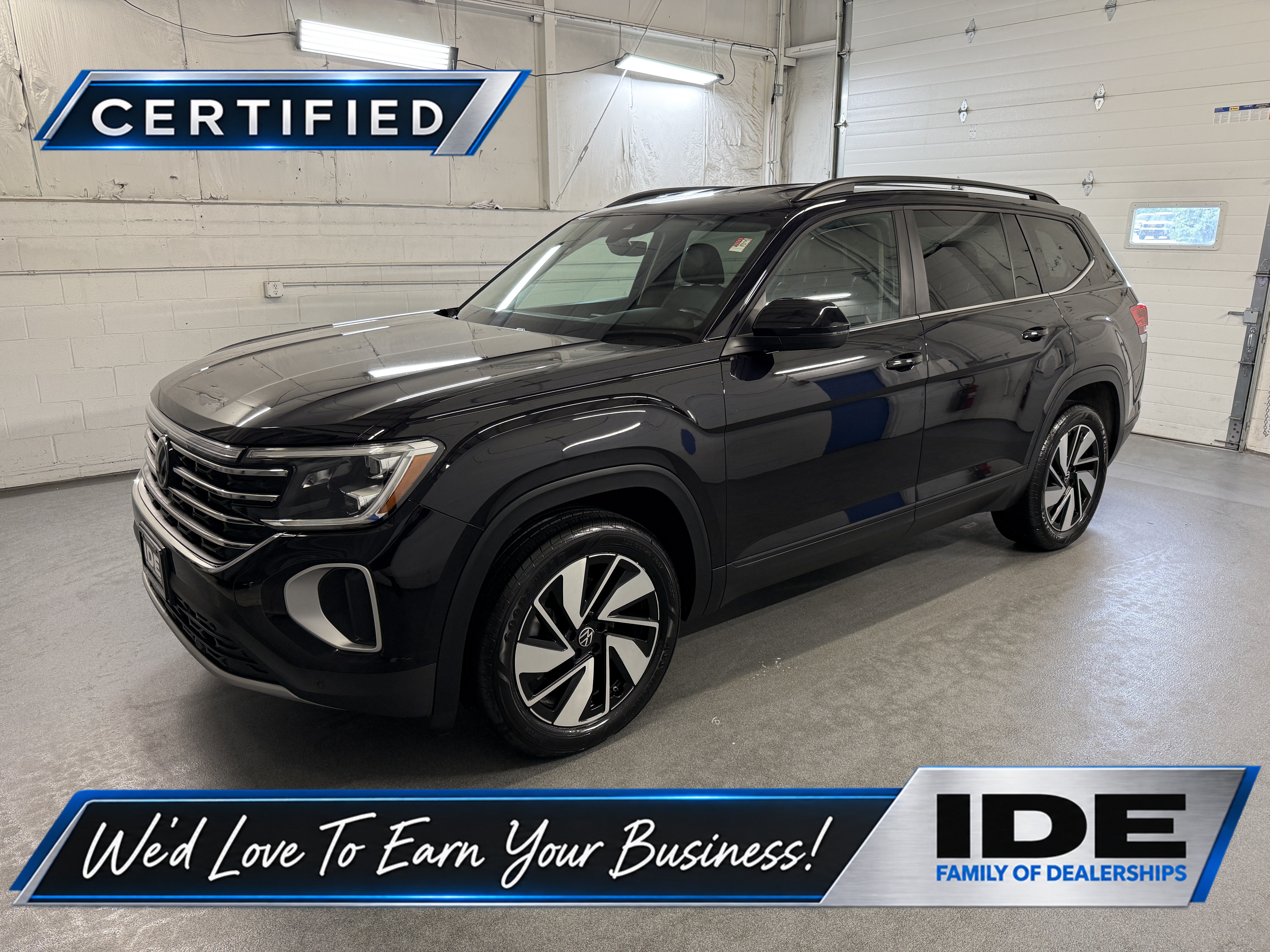 Certified 2024 Volkswagen Atlas SE AWD/4WD image 1