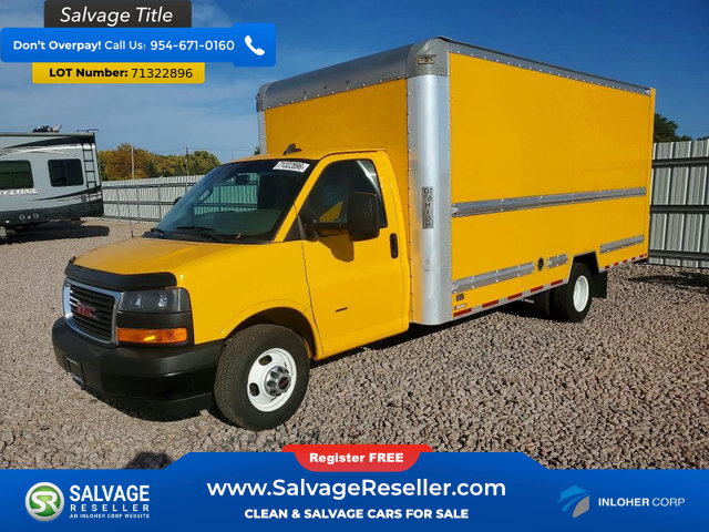 Used 2023 GMC Savana 3500 Extended w/ Power Convenience Package RWD image 1