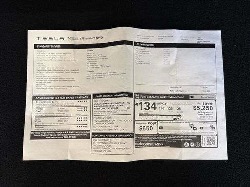 Used 2026 Tesla Model Y Long Range RWD image 10