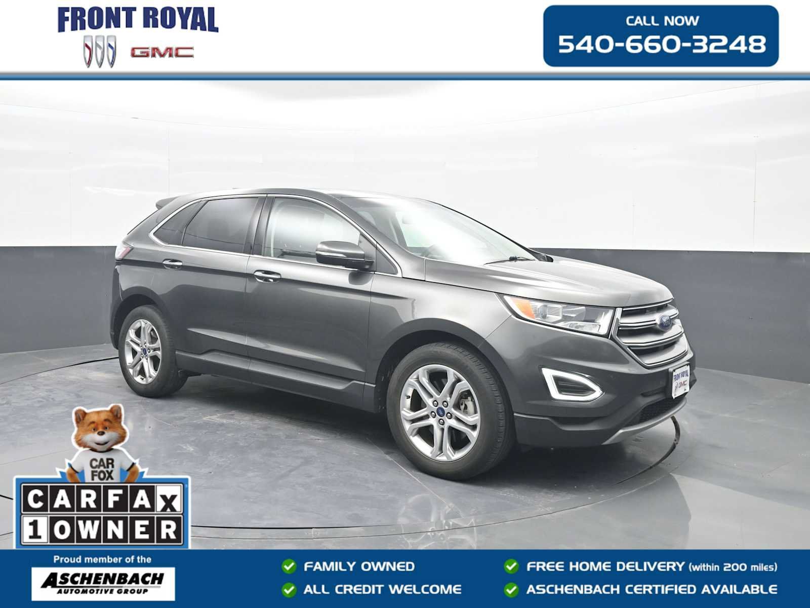 Used 2018 Ford Edge Titanium w/ Equipment Group 301A AWD/4WD image 1