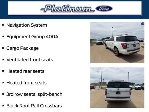Used 2020 Ford Expedition Max King Ranch w/ Cargo Package RWD image 22