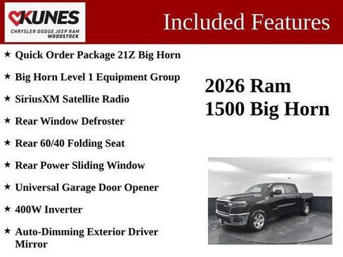 New 2026 RAM 1500 Big Horn image 3