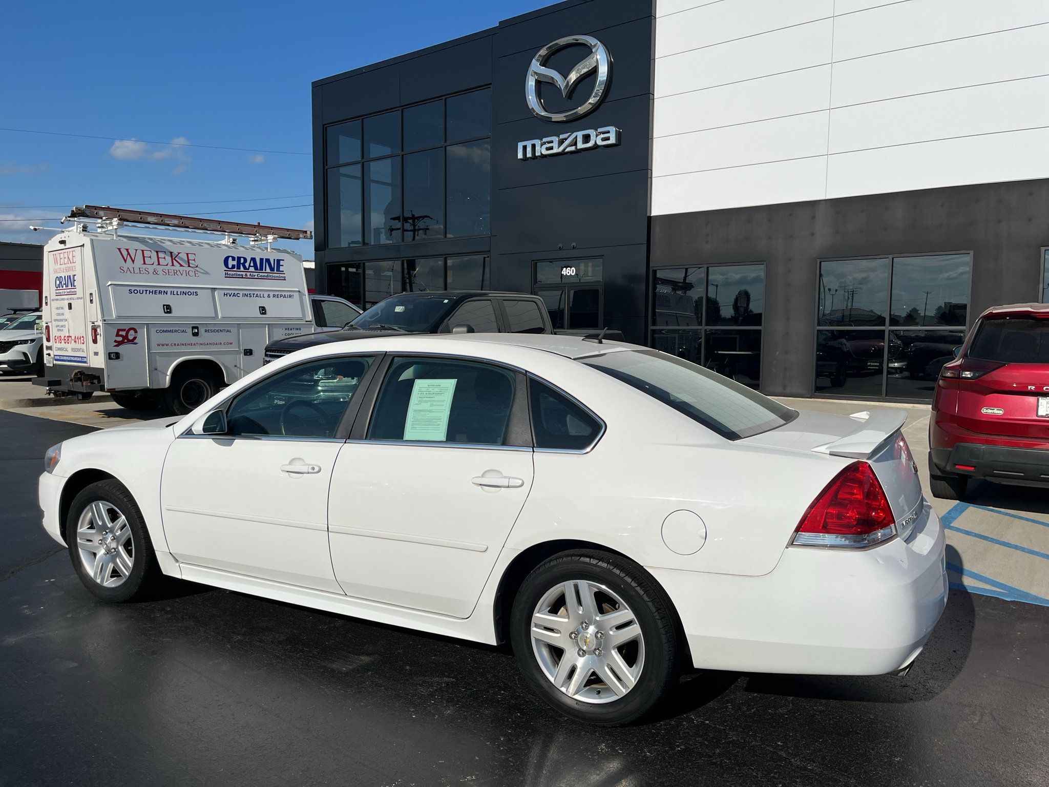 Used 2012 Chevrolet Impala LT w/ LT Sunroof Package FWD image 3
