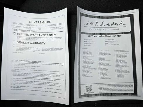 Used 2025 Mercedes-Benz Sprinter 2500 image 34