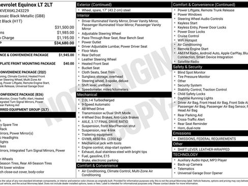 Used 2019 Chevrolet Equinox LT image 18