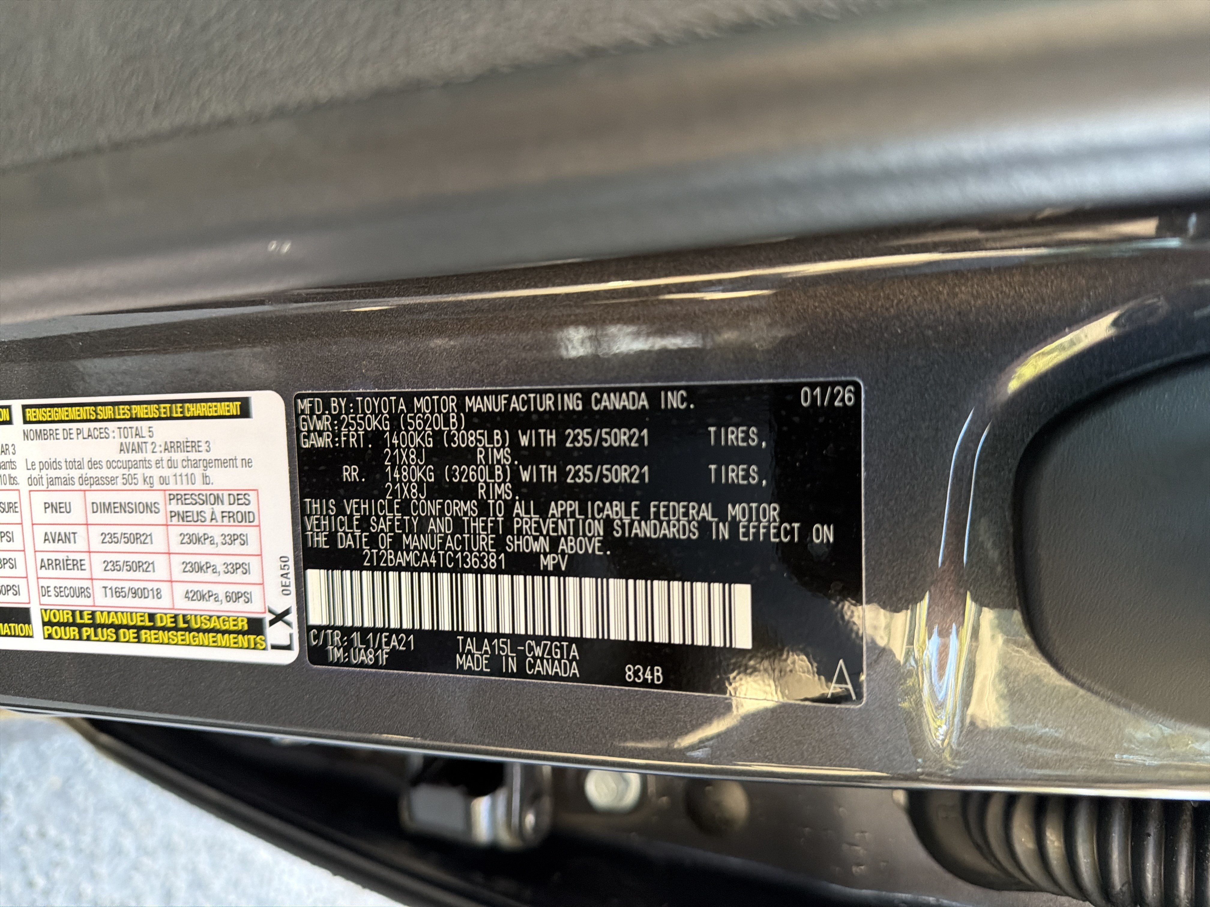 Used 2026 Lexus RX 350 Premium w/ Convenience Package AWD/4WD image 83