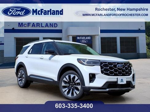 New 2026 Ford Explorer Platinum w/ LUX Leather Package AWD/4WD image 1